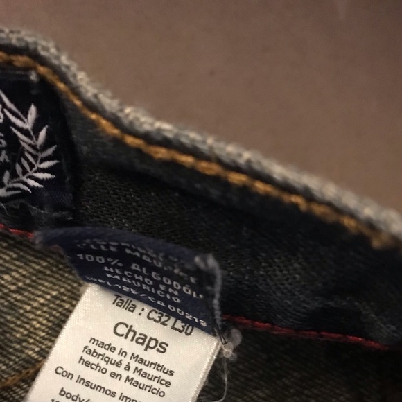EUC 32/30 Ralph Lauren Chaps Blue Jeans - Picture 4 of 6